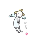 ハッピー天使ちゃん♡（個別スタンプ：8）
