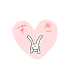 労働をあまり好まないうさぎ（個別スタンプ：5）