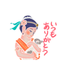 心に響く陶彩画スタンプ 龍と神々（個別スタンプ：6）