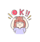 おかっぱ姉妹（個別スタンプ：5）