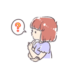 おかっぱ姉妹（個別スタンプ：8）