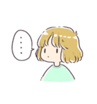 おかっぱ姉妹（個別スタンプ：15）
