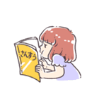 おかっぱ姉妹（個別スタンプ：17）