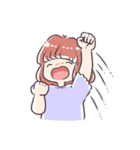 おかっぱ姉妹（個別スタンプ：19）