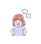 おかっぱ姉妹（個別スタンプ：25）
