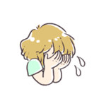 おかっぱ姉妹（個別スタンプ：27）