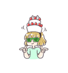 おかっぱ姉妹（個別スタンプ：32）