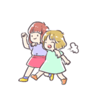 おかっぱ姉妹（個別スタンプ：33）