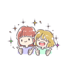 おかっぱ姉妹（個別スタンプ：36）