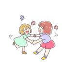 おかっぱ姉妹（個別スタンプ：39）