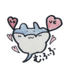 マンタちゃんスタンプ（個別スタンプ：17）