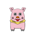 とんとんpig(ブー助)2（個別スタンプ：1）