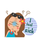 ハワイのマキさん（個別スタンプ：30）