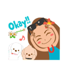 ハワイのマキさん（個別スタンプ：37）