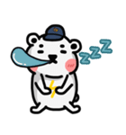 雷クマ ミミ（個別スタンプ：12）