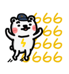 雷クマ ミミ（個別スタンプ：34）