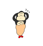 ごりらエビフライ（個別スタンプ：4）