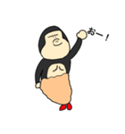 ごりらエビフライ（個別スタンプ：17）