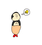 ごりらエビフライ（個別スタンプ：28）