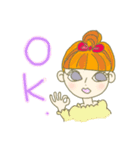 きゅーとがーるず（個別スタンプ：1）