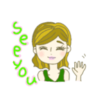 きゅーとがーるず（個別スタンプ：4）