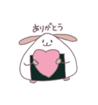 おにぎり犬の日常（個別スタンプ：4）