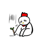 表情がすごいトリ（個別スタンプ：6）