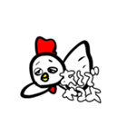 表情がすごいトリ（個別スタンプ：7）