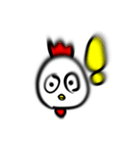 表情がすごいトリ（個別スタンプ：14）