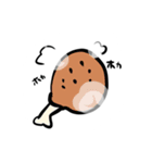 表情がすごいトリ（個別スタンプ：24）