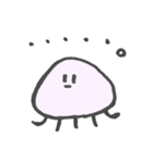 くらげとクリオネといくよちゃん（個別スタンプ：1）