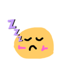 日常スタンプ     にこにこちゃん（個別スタンプ：5）