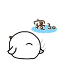 白い鳥のスタンプ（個別スタンプ：11）