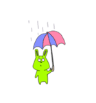 みどりのうさぎ！（個別スタンプ：35）