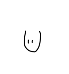 つぶらな瞳の文字と記号（個別スタンプ：21）