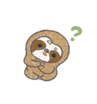 ちょっとナマケモノ（個別スタンプ：4）