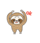 ちょっとナマケモノ（個別スタンプ：9）