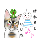 三毛猫ナナさん part1（個別スタンプ：1）