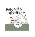 ぼんやり猫カウンセラー（個別スタンプ：14）