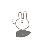 ウサギ(17)です。（個別スタンプ：6）