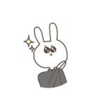 ウサギ(17)です。（個別スタンプ：14）