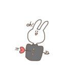 ウサギ(17)です。（個別スタンプ：19）