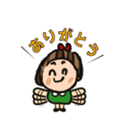 ニッコリちゃん＆ニンニくん（個別スタンプ：10）