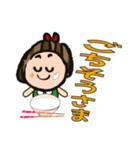 ニッコリちゃん＆ニンニくん（個別スタンプ：12）