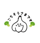 ニッコリちゃん＆ニンニくん（個別スタンプ：24）
