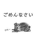 毎日黒パグの爺さん（個別スタンプ：16）
