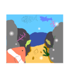 うみのいきものたち  3（個別スタンプ：9）