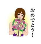 由美子フローレンス2（個別スタンプ：20）