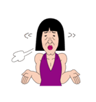 由美子フローレンス2（個別スタンプ：35）