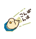 レトロモダンとアヒル（個別スタンプ：7）